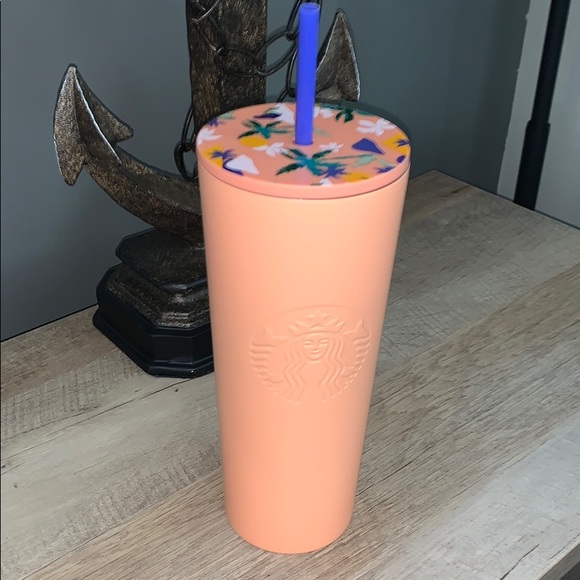 Starbucks Other - Starbucks Peach Summer Tumbler